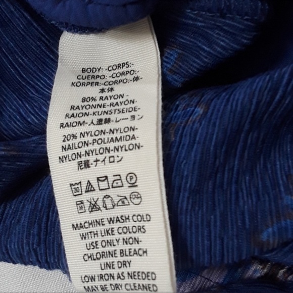 NEW FREE PEOPLE Gold Dust Printed Wide Leg Pants S - Picture 9 of 9